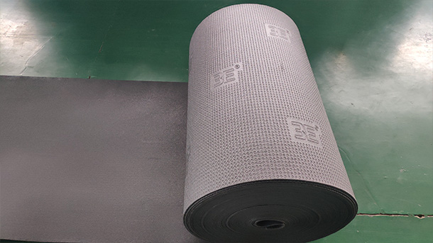 單面凹發泡橡膠減震墊板